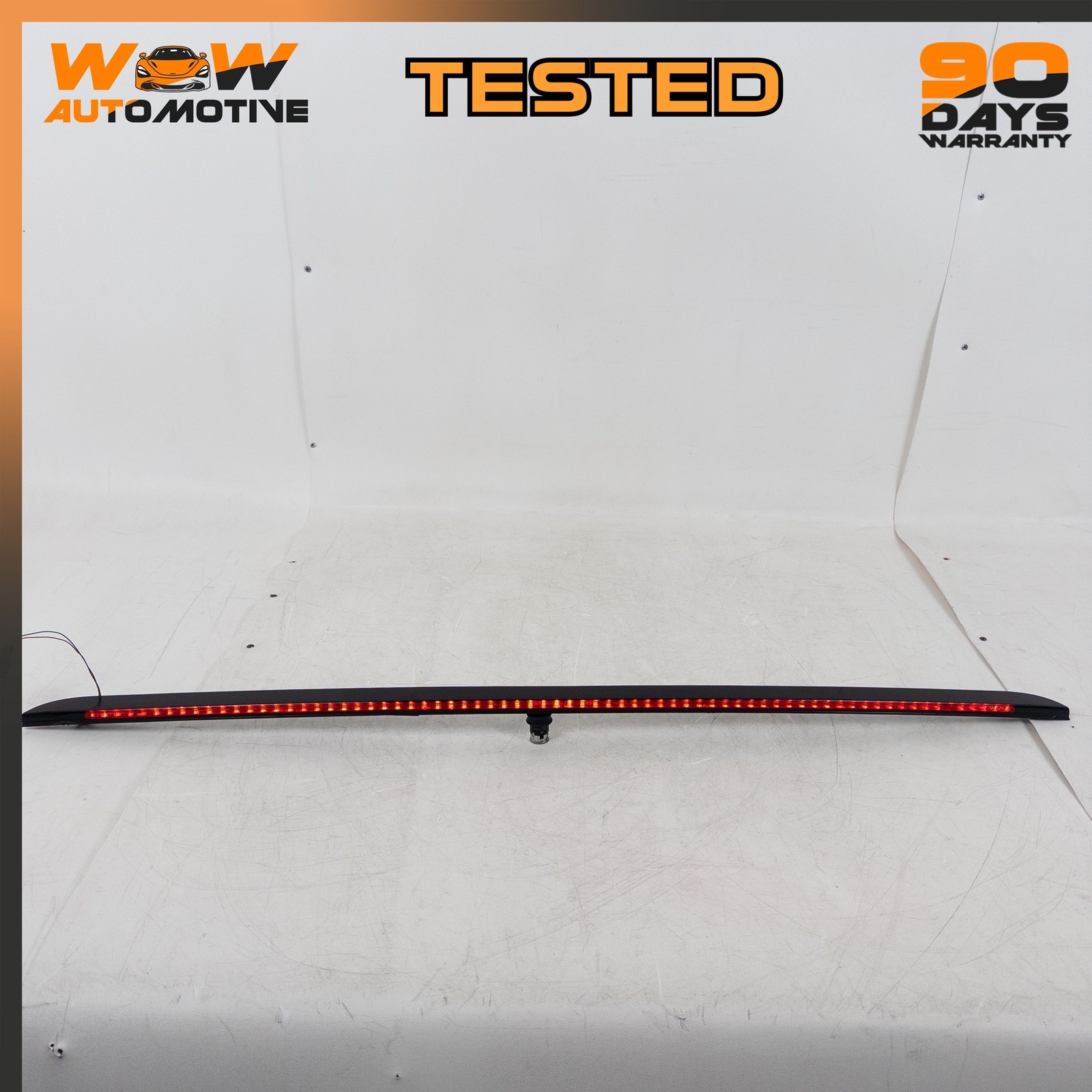 04-10 BENTLEY CONTINENTAL GT COUPE 3RD THIRD BRAKE STOP LIGHT LAMP ASSEMBLY OEM