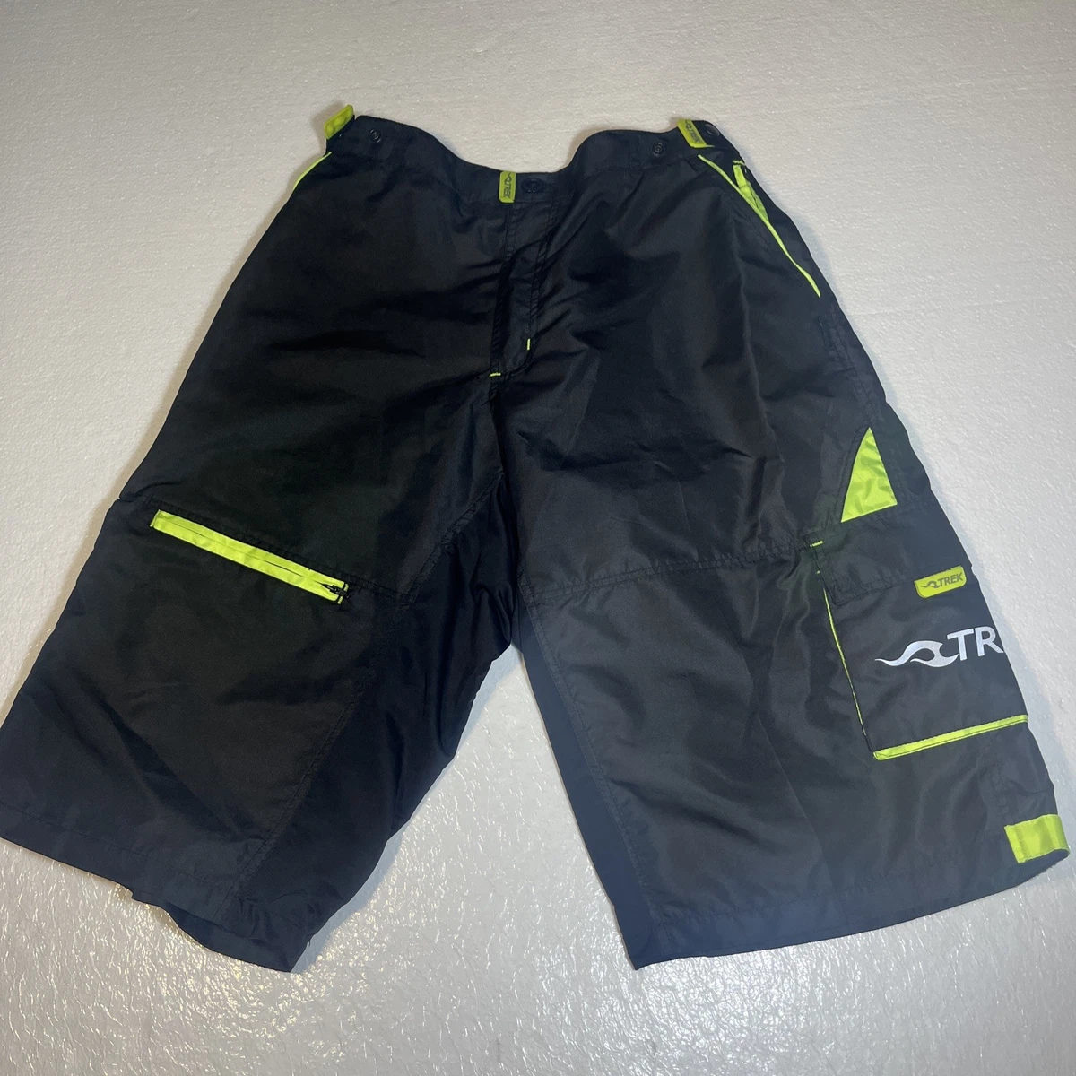 Short De Cyclisme VTT Trek Homme - 2XL, Vert, Nylon, Coolmax, USA