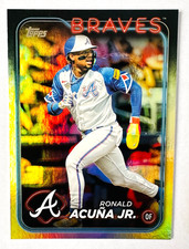 2024 Topps Ronald Acuna Jr. Rainbow FOIL #1 Braves Star!