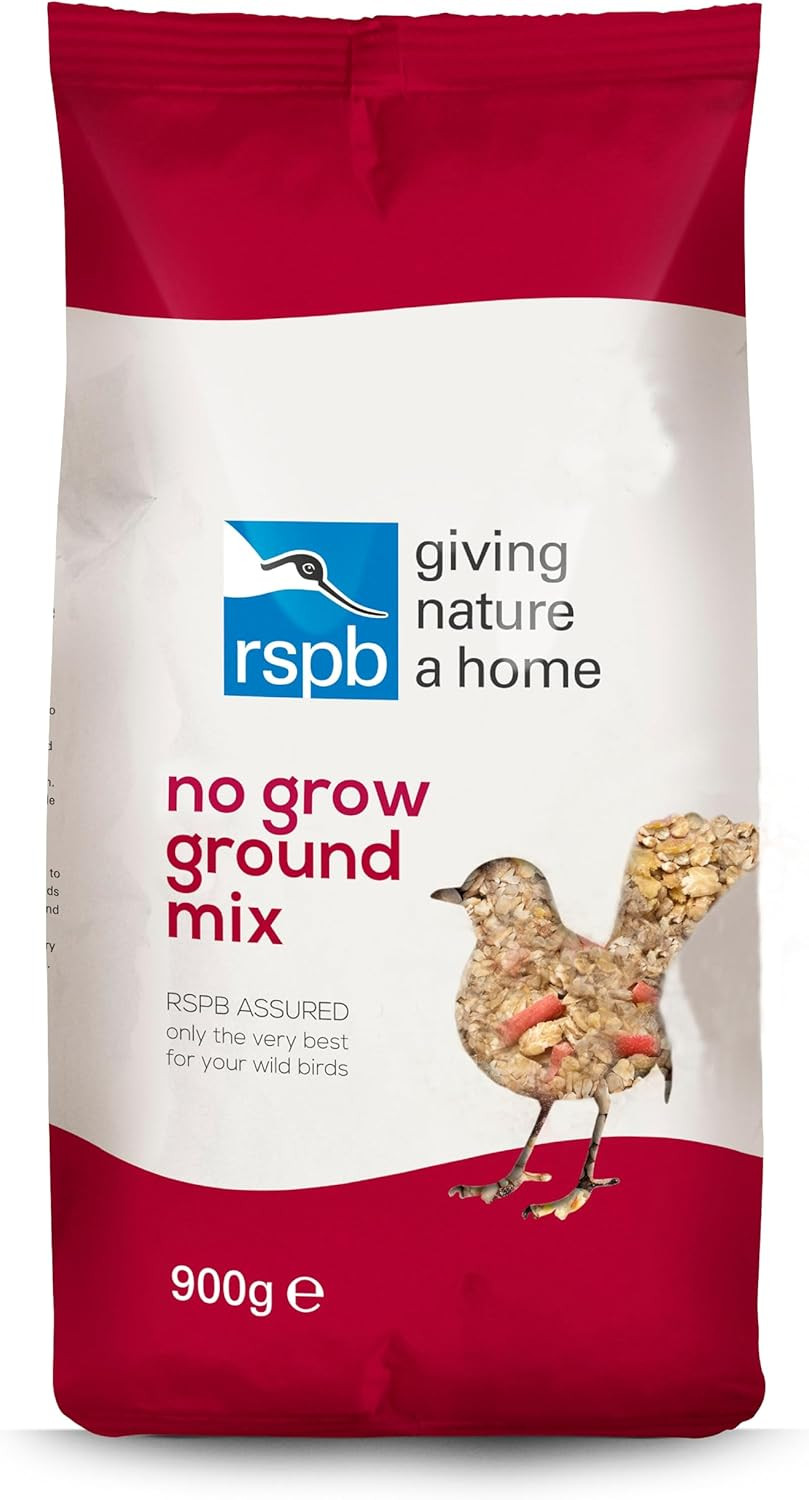No Grow Bird Seed Mix for Wild Birds, Nutritious Wild Bird Food for Small Birds