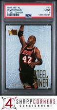 1995 METAL STEEL TOWER #10 KEVIN WILLIS HEAT POP 2 PSA 9