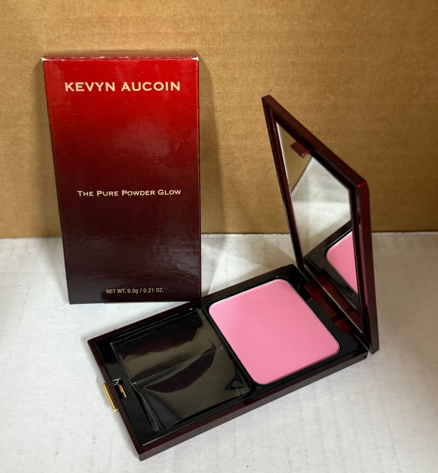 KEVYN AUCOIN The pure powder glow #Shadore (soft pink) - 0.21fl oz - NIB - Image 3 of 4