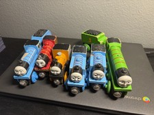 Thomas And Friends Wooden Railway Toy Train Engine Lot of 6