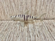 Tiger Shark Hard Plastic Toy Figurine 5.5" Inches Length