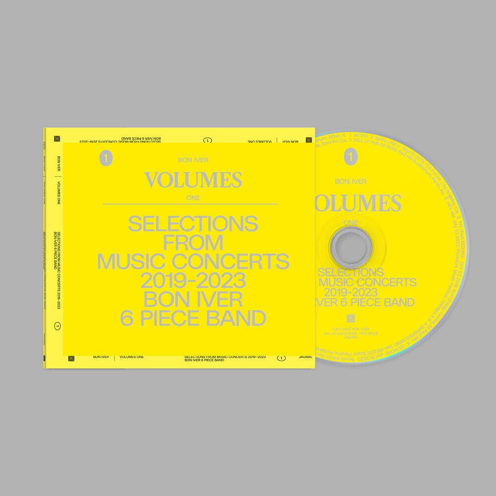 * Volumes: One "Selections From Music Concerts 2019-2023 Bon Iver 6 Pie
