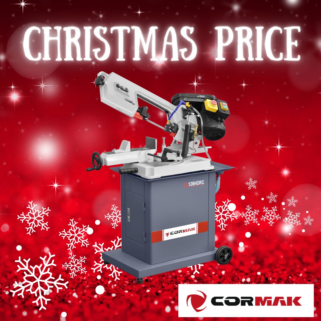 CORMAK BS128HDRC Sega A Nastro A 2 Lame 230 V - Foto 3