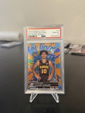 2024-25 Panini Optic Zaccharie Risacher My House Orange Color Match /39 PSA 10