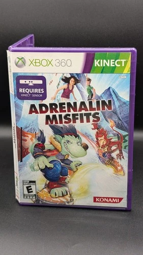 Adrenalin Misfits (Microsoft Xbox 360, 2010) W/ Manual 