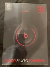 Beats by Dr. Dre Studio3 Wireless Over Ear Headphones - Black/Red New - sealed