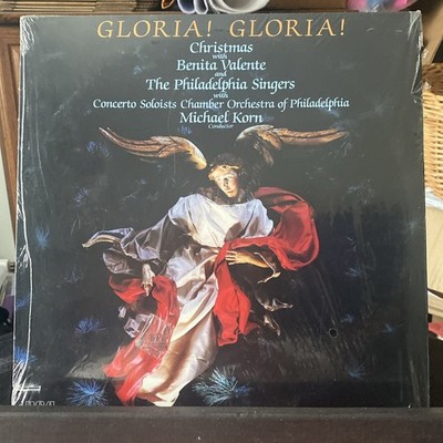   Gloria! Gloria! Christmas Benita Valente/Philadel Singers (1987, Vinyl LP)