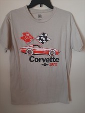 Gm Official Chevrolet Corvette72 Mens Tan T-shirt Size Medium--new Wo Tag Gm Official Chevrolet Corvette72 Mens Tan T-shirt Size Medium--new Wo Tag