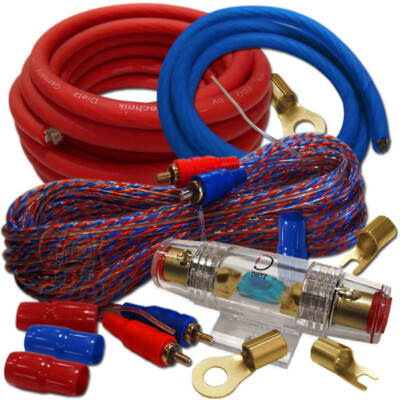 Dietz Set 20mm² KABELSET CAR HIFI 20 qmm KABEL-KIT 20120
