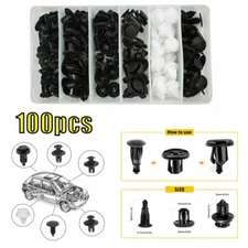 For Dodge Car 100X Box Set Bumper Fender Liner Push Type Retainer Clips Fastener