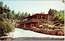 Hamilton Ontario Canada Royal Botanical Gardens Tea House Vintage Postcard