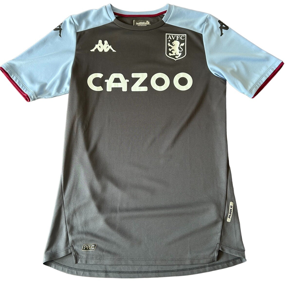 Aston Villa FC 2021/22 Cazoo, Kappa Training Shirt Jersey Football