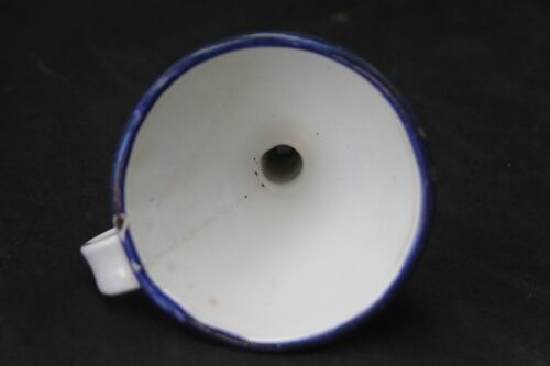 kleiner alter Trichter Küche Emaille Vintage Deko 8,5cm Ø Metall - Bild 3 von 7