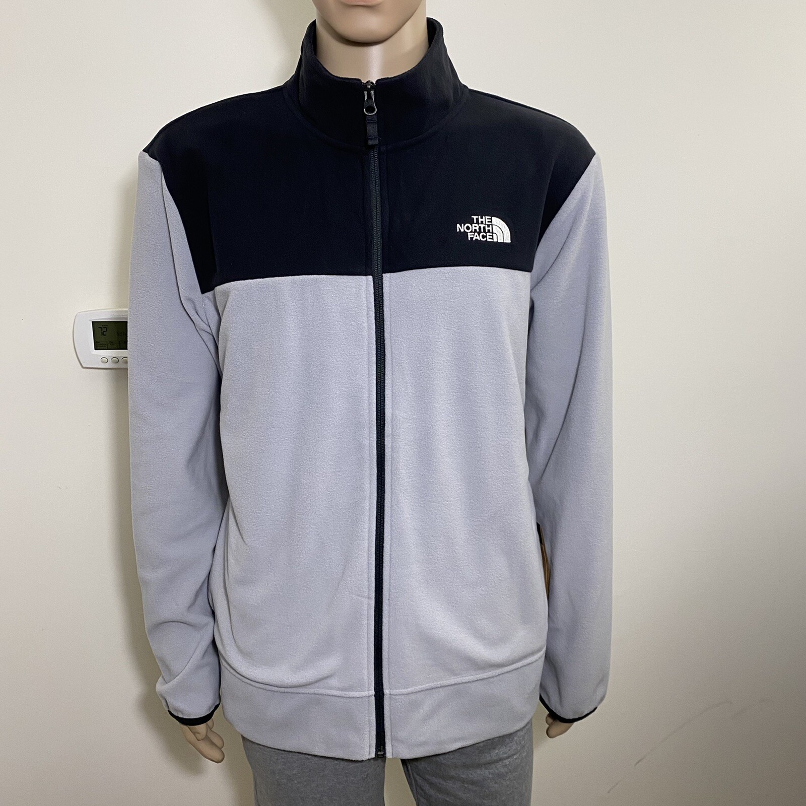 Glacier Full Zip Fleece Jacket Grey 