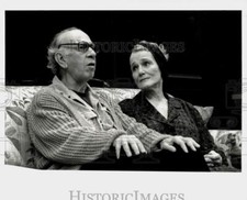 1989 Press Photo Jose Ferrer & Constance Cummings in 