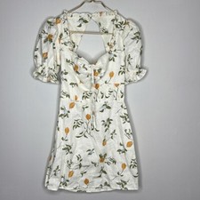 REFORMATION EASTON DRESS IN CITRON