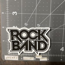 Glossy Rock Band Rock Sticker For Skateboard Guitar Hard Hat Etc Mus2