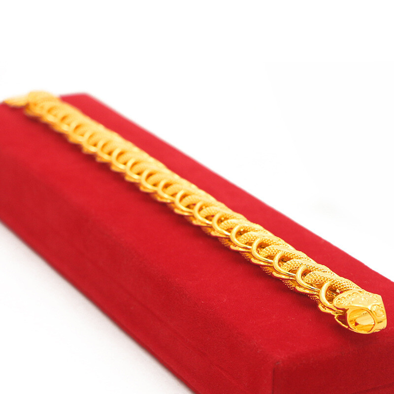 Cool 24K Yellow Gold Plated 12mm 7.87 Cool 24K Yellow Gold Plated 12mm 7.87