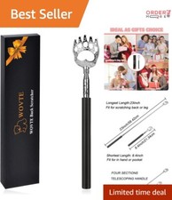 Bear Claw Telescopic Back Scratcher - Extendable Design for Ultimate Comfort