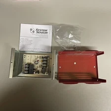 System Sensor R-10E Relay & Enclosure Red Multi-Voltage 10 AMP