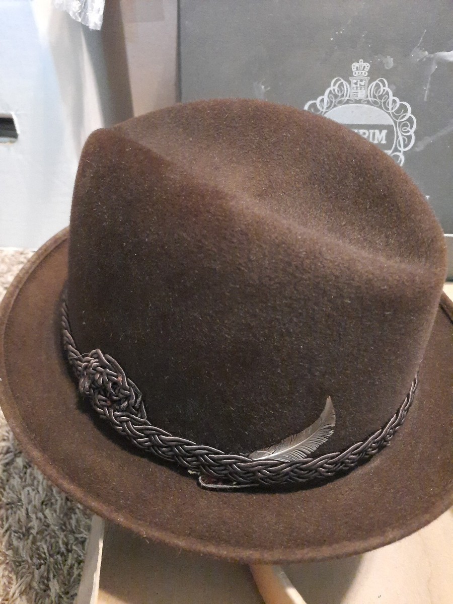 50〜60s pilgrim vintage ハット サイズ59程度 中折れ 3b78e0f399781aa10244e02ee2c996