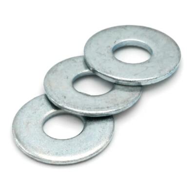5/16''  SAE STEEL FLAT WASHER ZINC PLATED 11/16'' OD X 11/32'' ID - 100PC