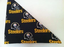 NFL Pittsburgh Steelers Bandana -Black Handmade