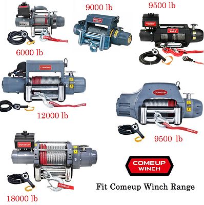 Powerwinch Winch Cover Neoprene 9500 12000 15000LB Water