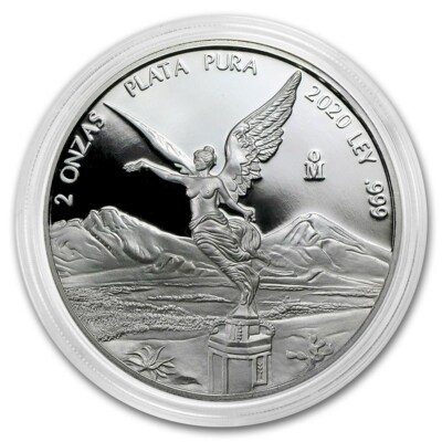 2020 MEXICO 2 oz Silver Proof 'Libertad' Mintage 2,800 | eBay
