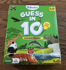 Skillmatics Card Game : Guess in 10 Animal Planet, Family Game