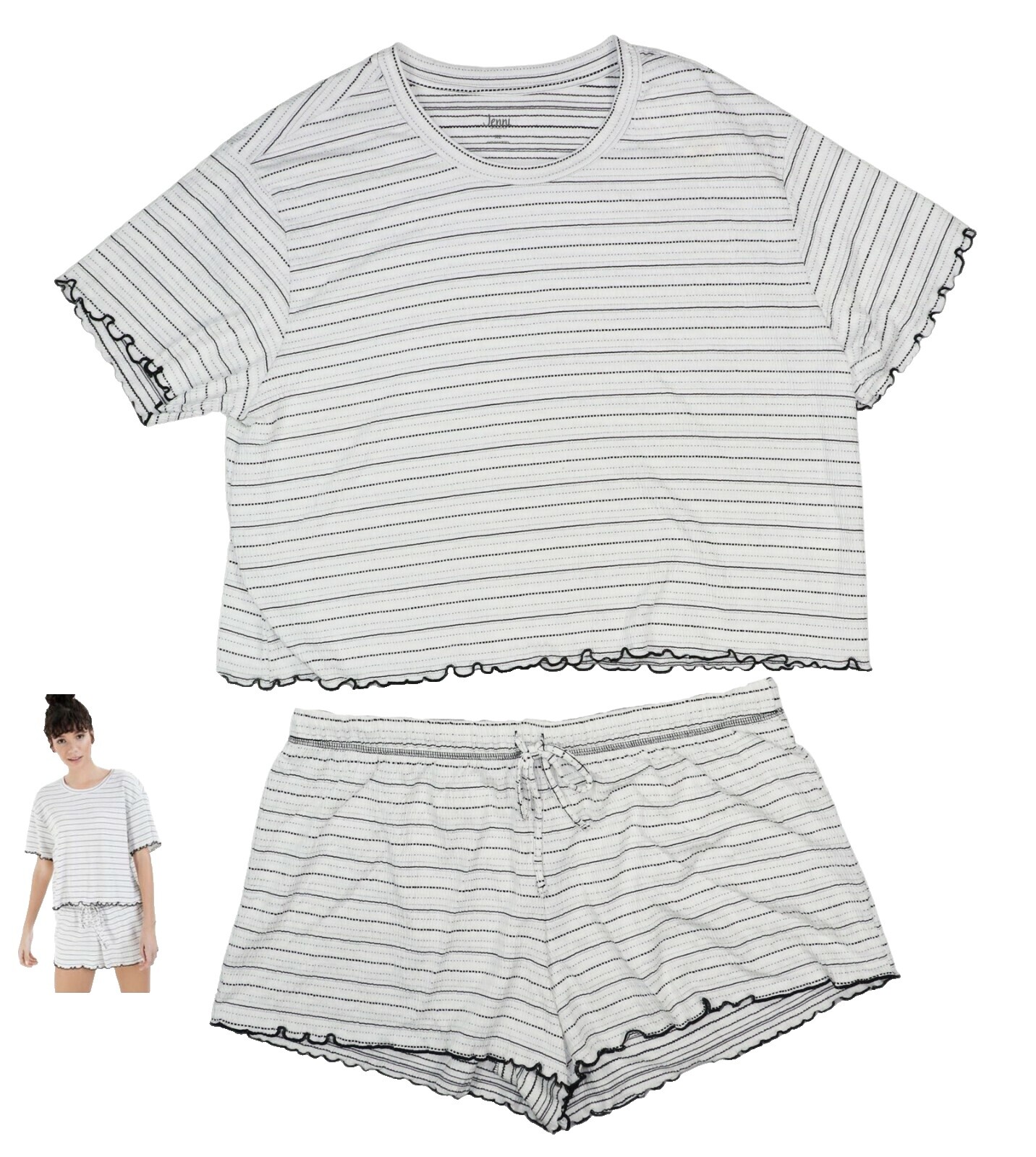 ★SPAO★ COMFORT Seersucker Short Sleeve Pajamas SPLOF37A10 SPAO Men Short Sleeve Seersucker Pajamas SPLOE37A10 Light