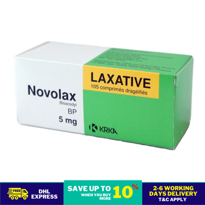 Novolax Bisacodyl Bp Laxative Tablets 5mg For Constipation Relief 100 S Ebay