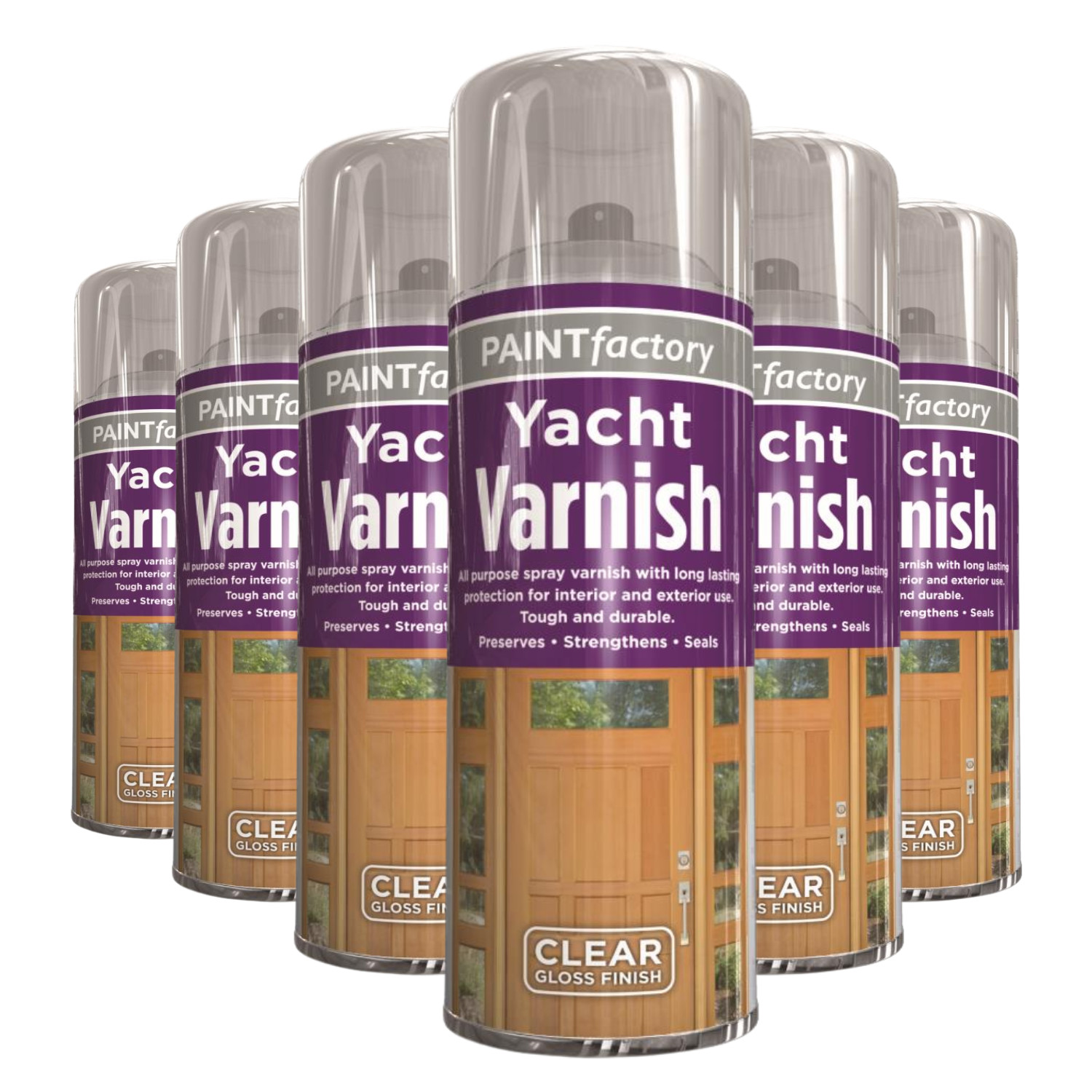 Paint Factory Yachet Varnish All Purpose Gloss Finish Clear 400ml - Image 8