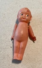 Vintage small celluloid Kewpie doo, frozen legs, 1940s, 2.5 inches
