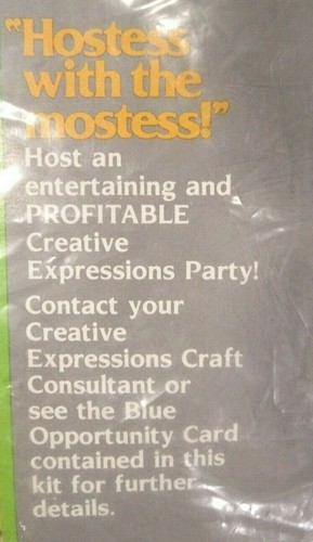 Vtg 1982 Creative Expressions Crewel Kit #1848 Flowering Seasons /Missing Frames - Picture 3 of 10