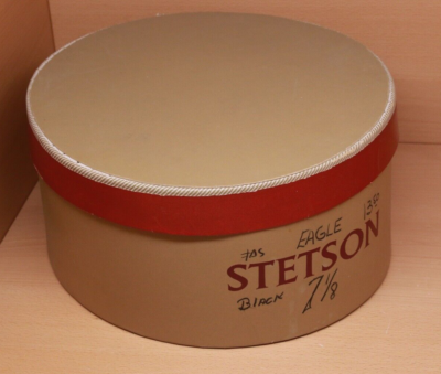 RARE ~~ Stetson Cowboy Hat Box ~~ Vintage Empty Box Only  display picture 3