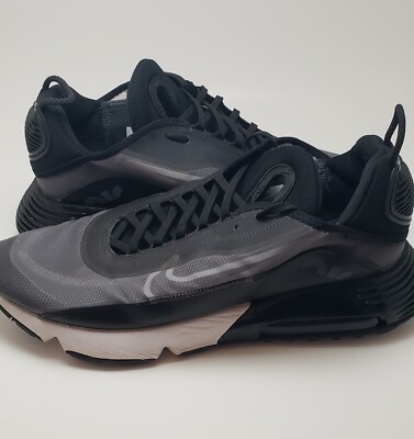 Mens Nike Air Max 2090 Black White Running Sneakers Shoes