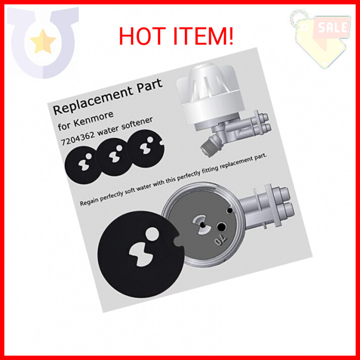 7204362 Water Softener Venturi Gasket Replacement, Compatible with