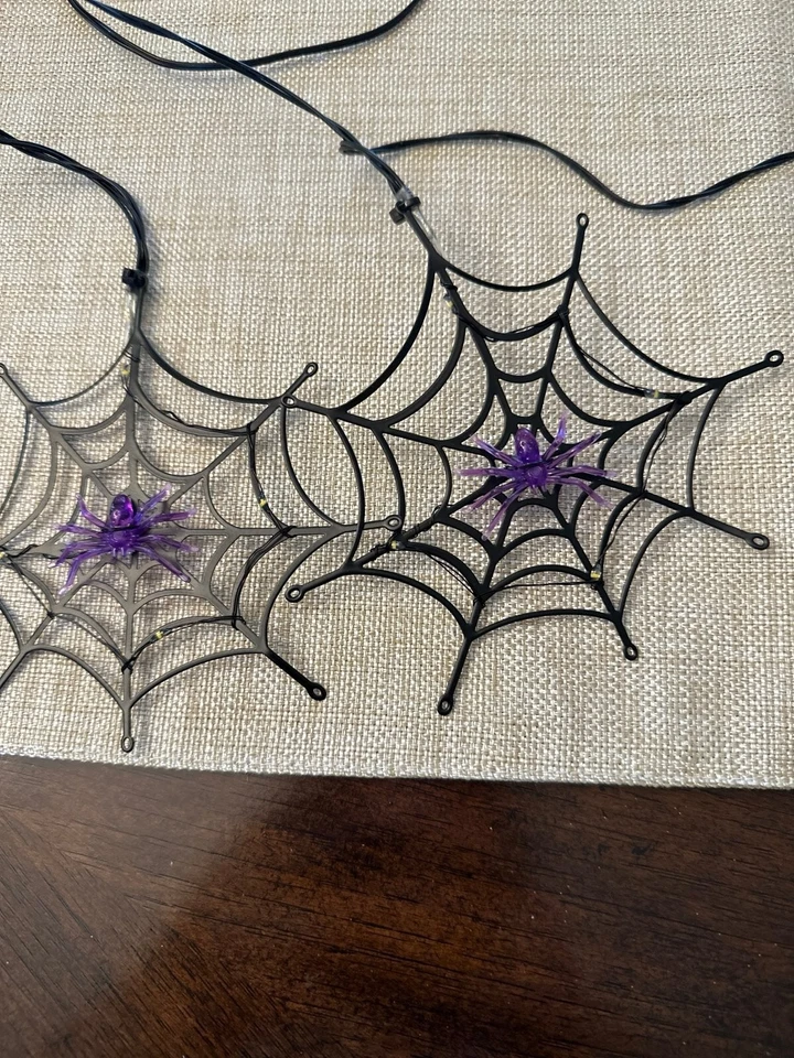 Luces de Belén Luces de Telaraña a Batería Foto 2 de 2