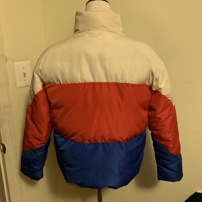 cropped puffer champion puffer jacket women's