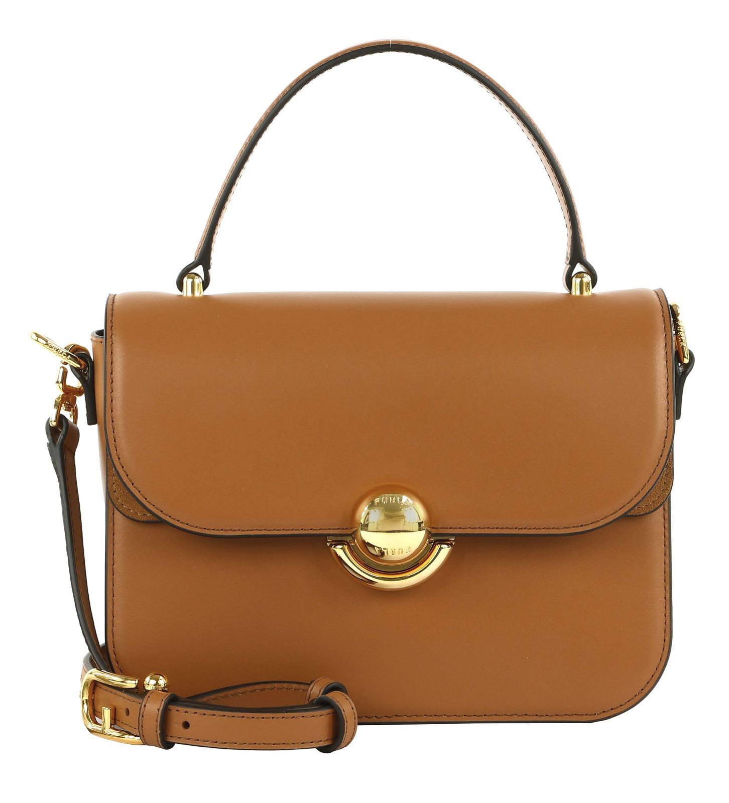 FURLA handbag Sfera Mini Top Handle Bag XS Brandy