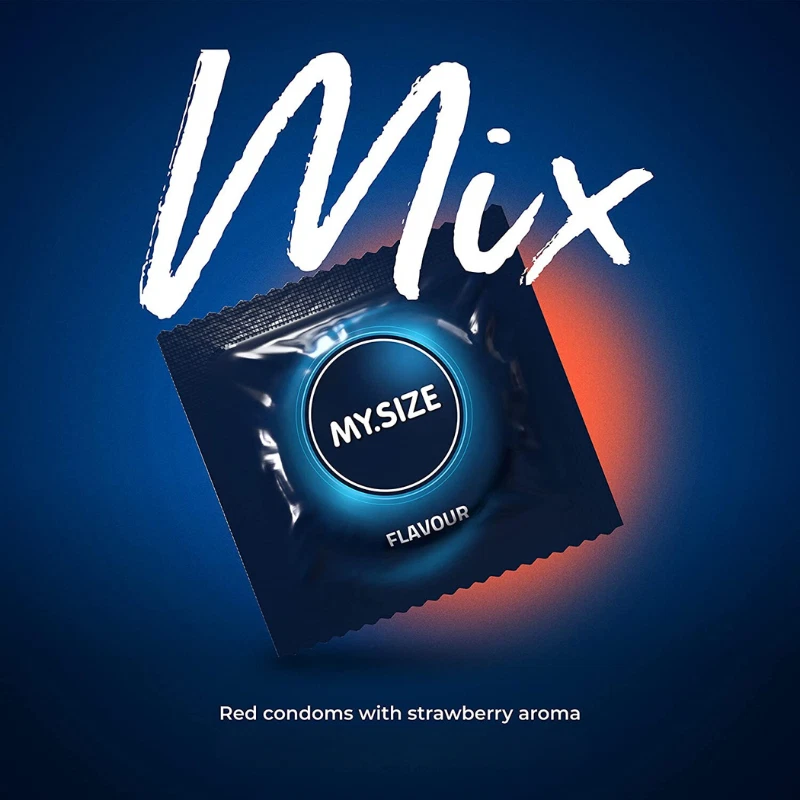 My Size Large condoms 69mm Mixed Pack * XL XXL King Magnum Wider * BOX of 28 - Image 3 of 4