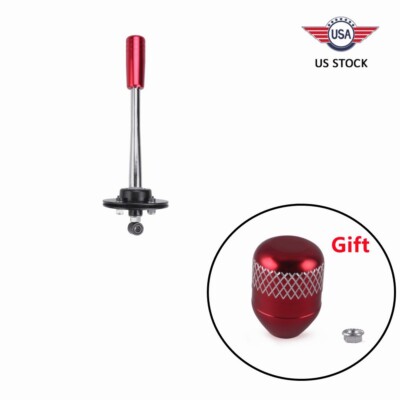 Red Adjustable Short Shifter Lever Knob For BMW 85-10 E30 E36 E46 E34 E39 Z3