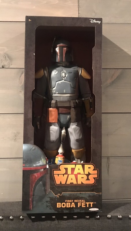 STAR WARS 18'' BOBA FETT FIRST REVEAL LIMITED EDITION JAKKS PACIFIC EXCLUSIVE