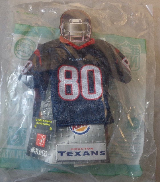 2007 Burger King Kids Meal Toy NFL Mini Jersey Houston Texans 80 eBay
