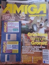 Amiga Computing - Issue 83 February 1996. Coverdisks still attached and unused
