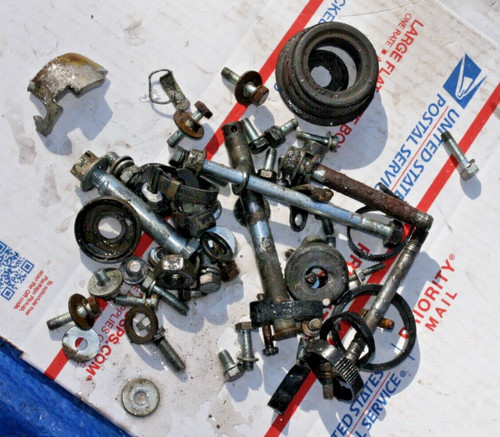 1978 YAMAHA  DT 175 ENDURO  OEM  BOLTS EXTRA'S PARTS LOT !